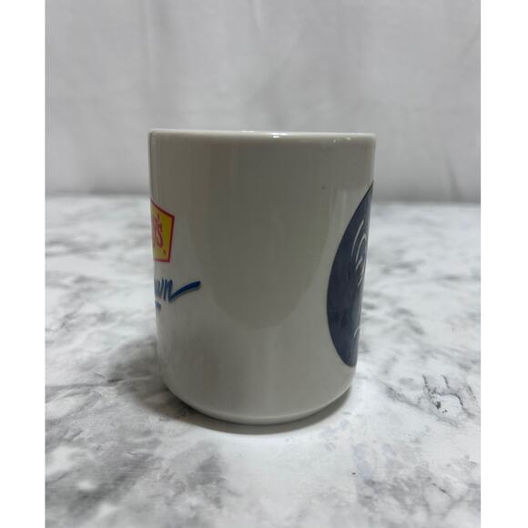 VTG Denny's Til Dawn Cream/Dark Teal Ceramic Heat Activated Moon Coffee Tea Mug - Picture 8 of 10